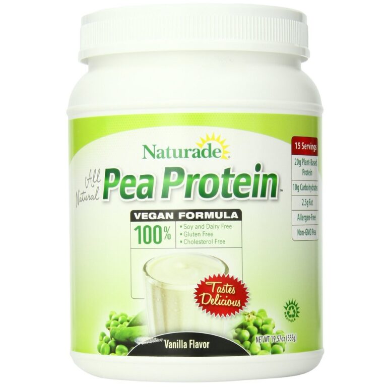 Naturade Pea Protein Vanilla Jug 19.57 oz Cornerstone For Natural Marketplace