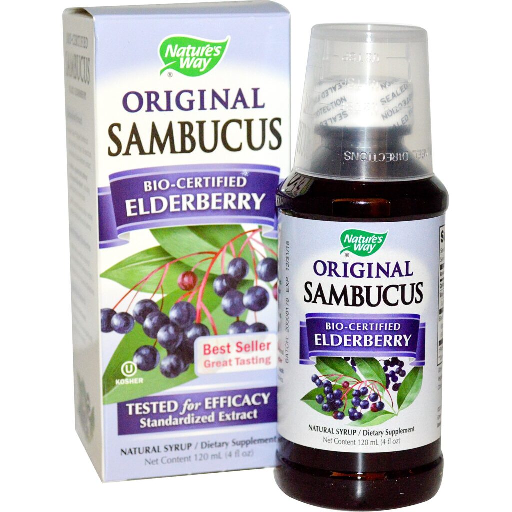 Nature’s Way Sambucus Original Syrup – 4 fl oz – Cornerstone For ...