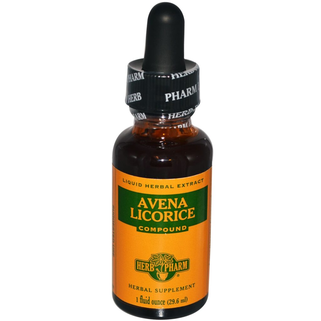 Herb Pharm Avena Licorice Liquid Herbal Extract 1 fl oz Cornerstone For Natural Marketplace