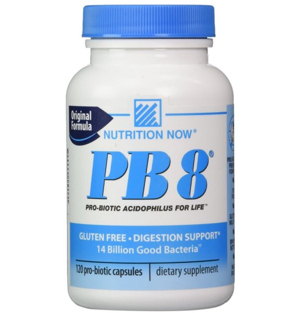 Nutrition Now PB 8 Pro-Biotic Acidophilus For Life – 120 Capsules ...