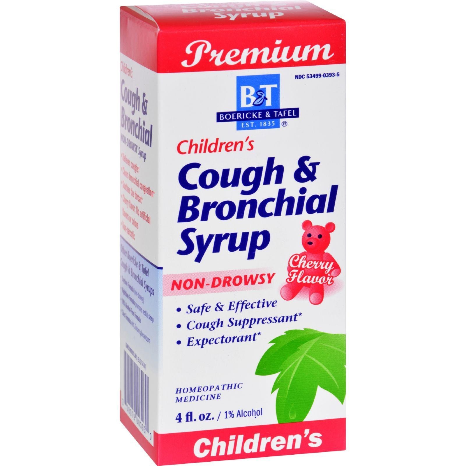 Childrens Cough And Bronchial Syrup — 4 Oz Cornerstone For Natural
