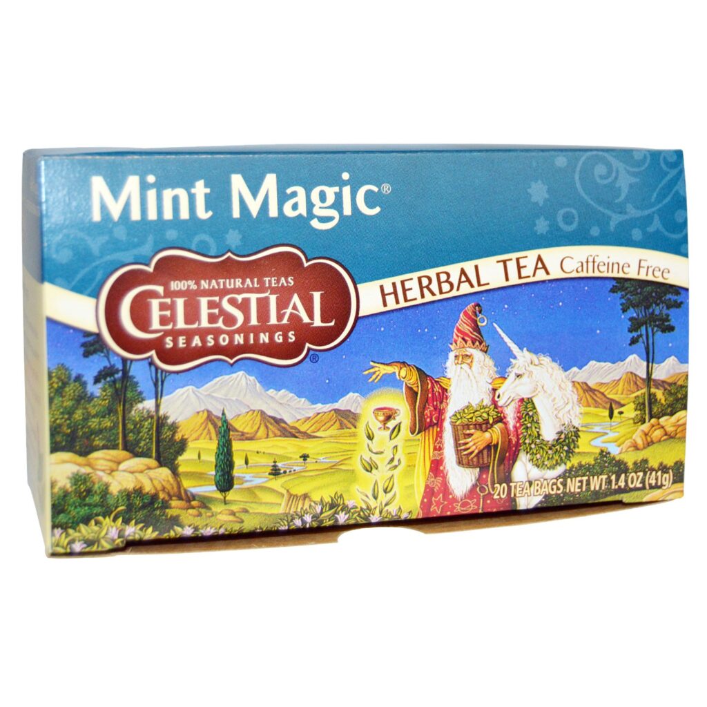 Celestial Seasonings Herbal Tea Mint Magic 20 Bags Cornerstone