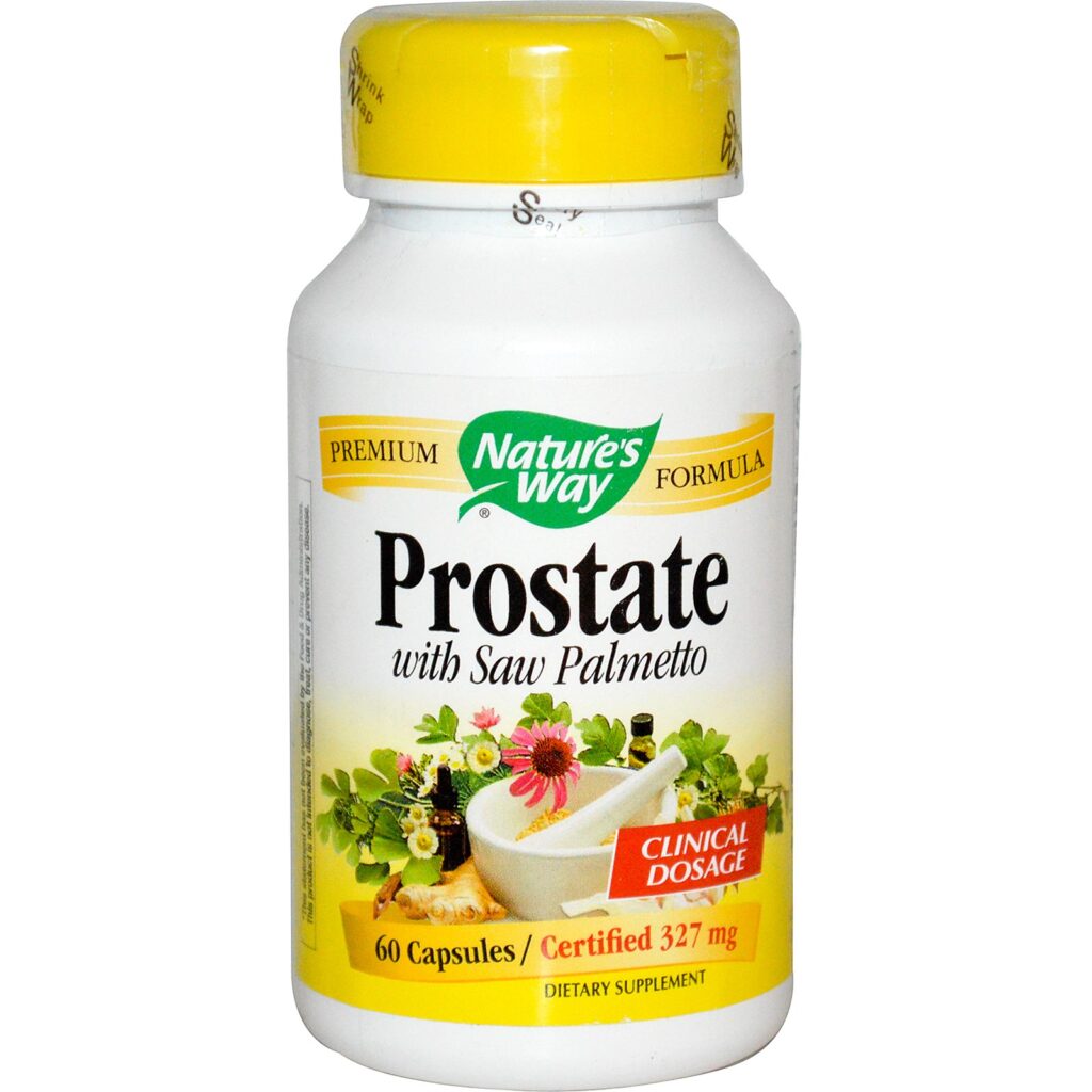 Nature’s Way Prostate with Saw Palmetto 60 Capsules Cornerstone For